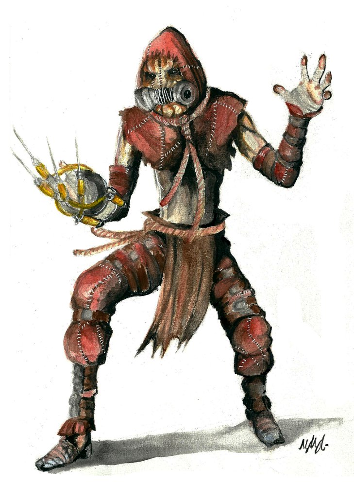 Arkham Asylum: Scarecrow by silvermoonC on DeviantArt