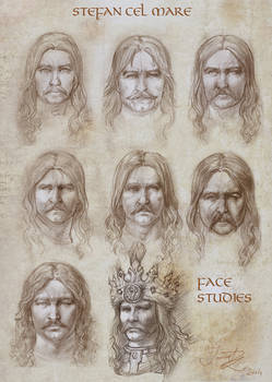 Stefan the Great _face studies