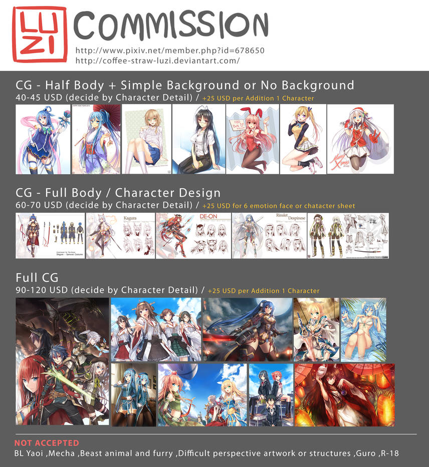 Commission Guide EN by Coffee-Straw-LuZi Commission Guide EN by Coffee-Straw-LuZi