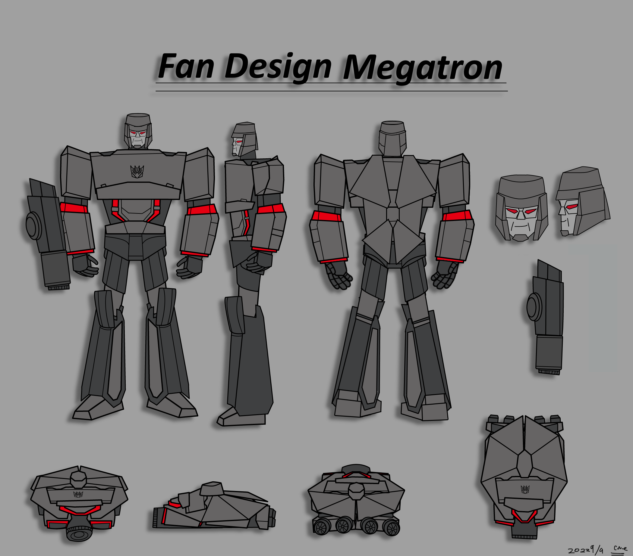 Megacron Megatron by CWE99999999000 on DeviantArt