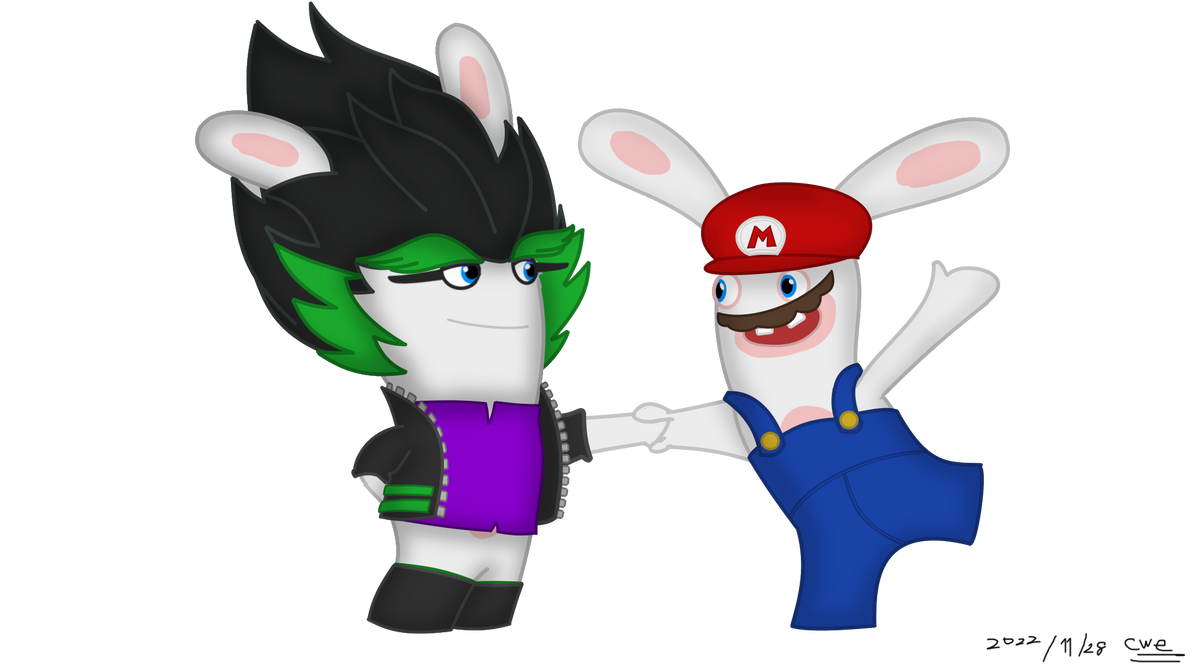 Rabbids Dancing by CWE99999999000 on DeviantArt