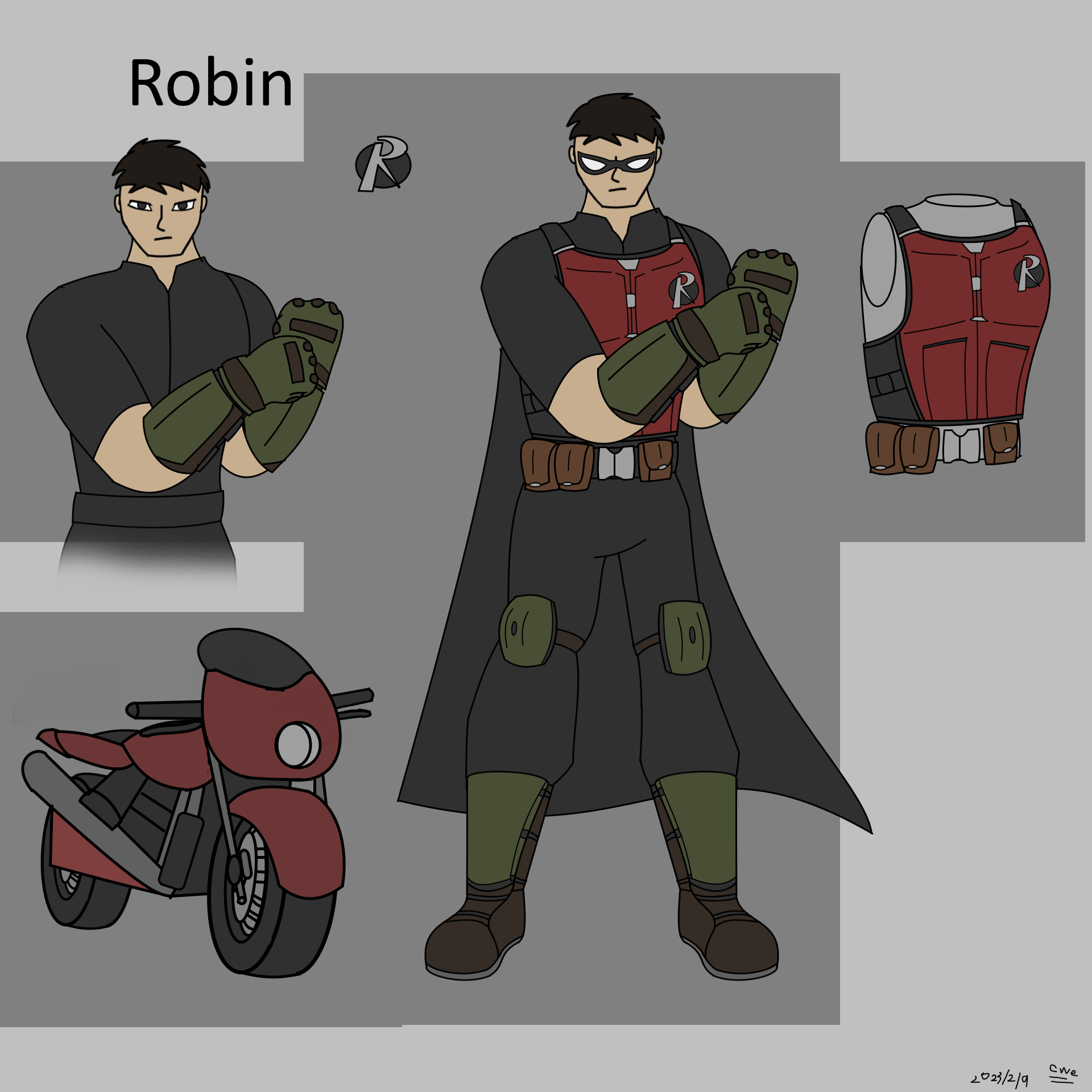 Fan Design Robin Ref Sheet by CWE99999999000 on DeviantArt