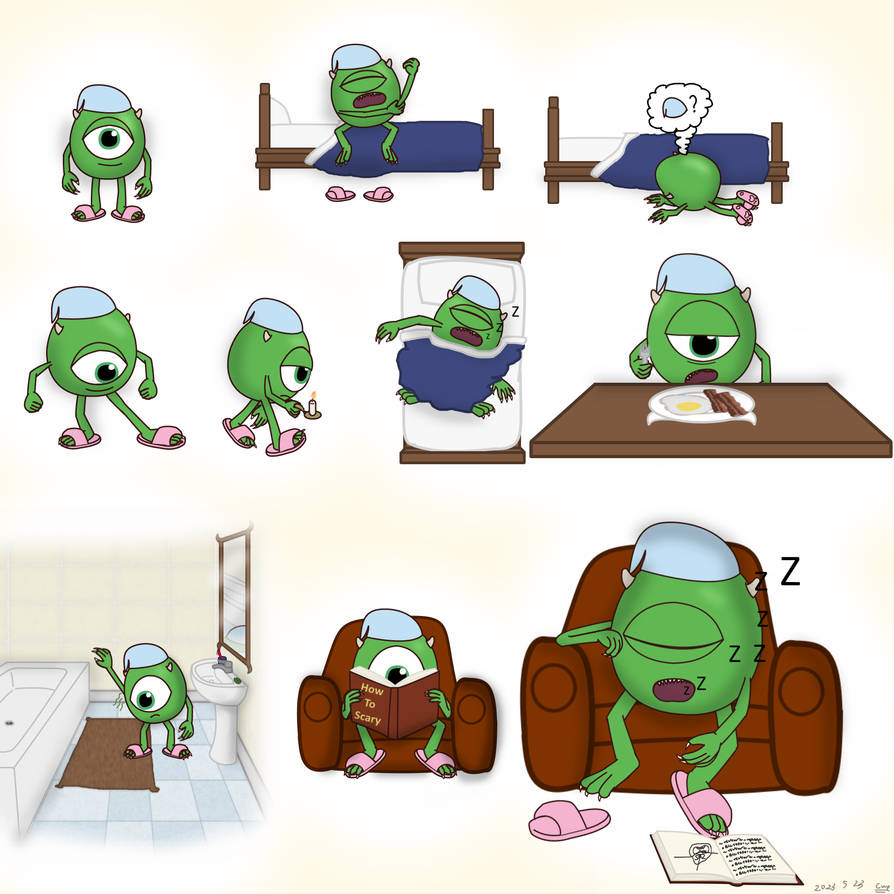 Nightcap Mike by CWE99999999000 on DeviantArt