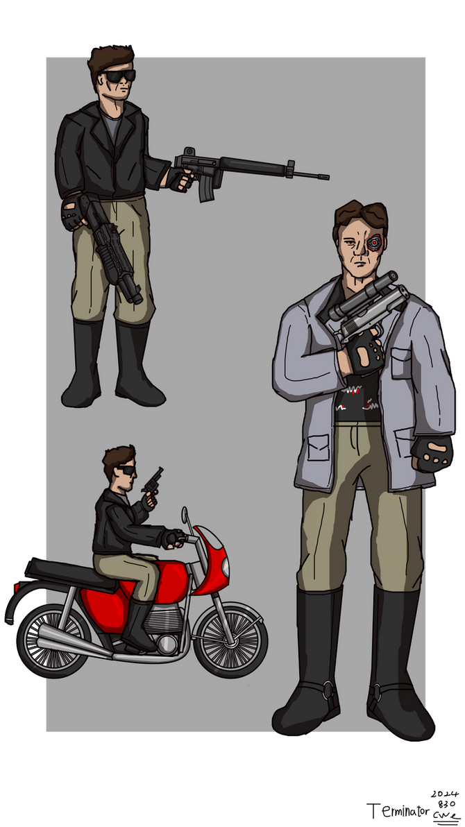 Deviantart Terminator Hybrids Terminator 1 T800 by CWE99999999000 on DeviantArt