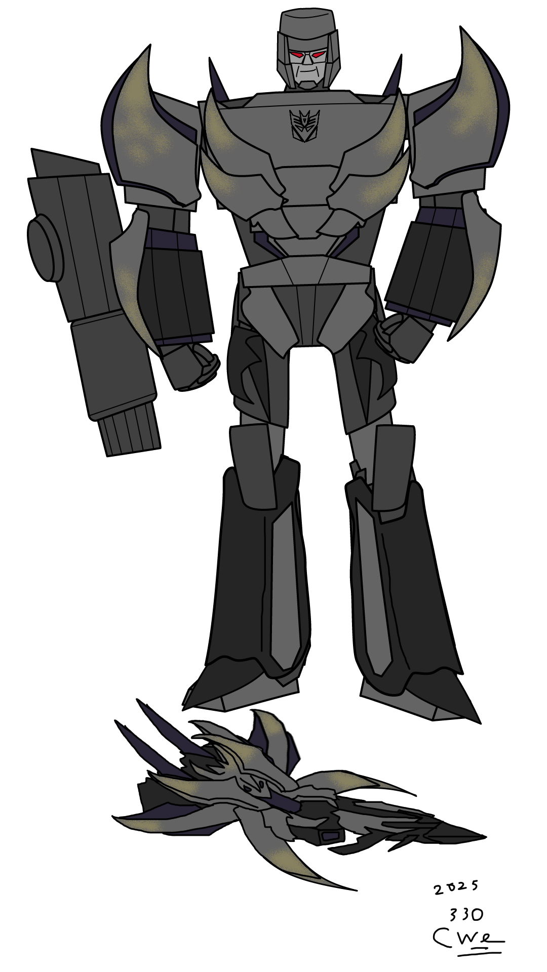 Tfp Megatron Modelling Reference Megatron (TFP BH unicron) by CWE99999999000 on DeviantArt