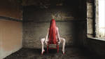 red chair: view of a room by kannagara