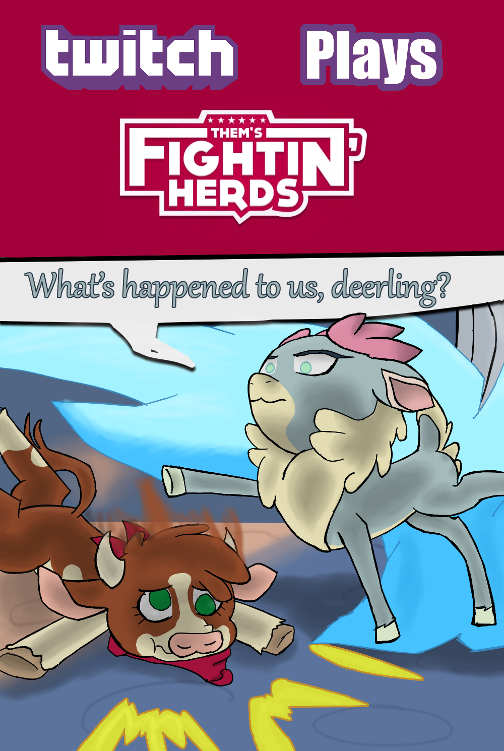 Twitch Plays Them's Fightin' Herds