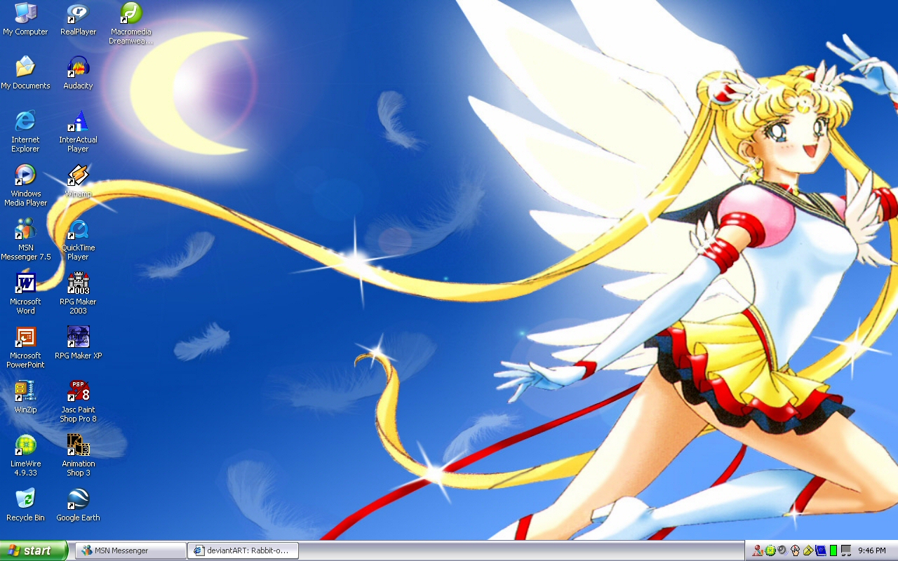 Trang trí màn hình desktop của bạn với bức hình Sailor Moon phiên bản Eternal và cảm nhận sức mạnh và đẳng cấp của nữ vương này nhé!