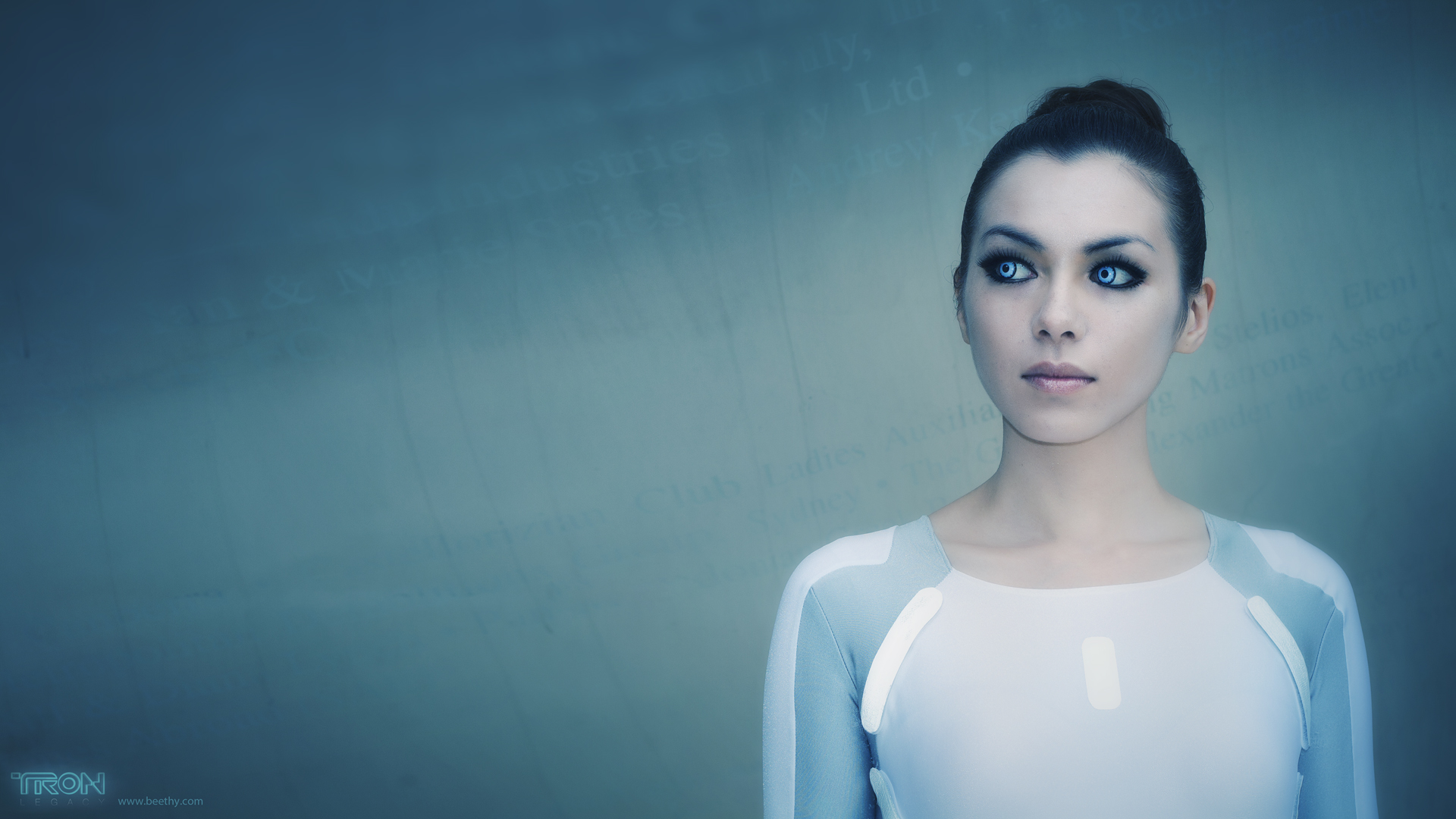 - TRON HD 1080p Wallpaper -