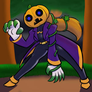 Commission - ChaosoverlordZ - Pumpkinized 2