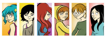 The girls of Scott Pilgrim