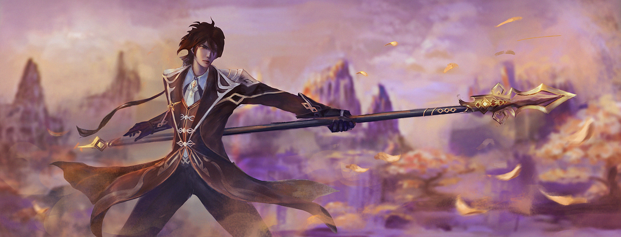 Fanart Zhongli From Genshin Impact By Htran308 On Deviantart Fanart Zhongli From Genshin Impact By Htran308 On Deviantart