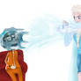 Elsa freezes Vectors