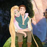 Rapunzel and Flynn Rider