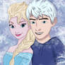 Elsa and Jack Frost