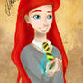 Ariel at the faculty Hufflepuff