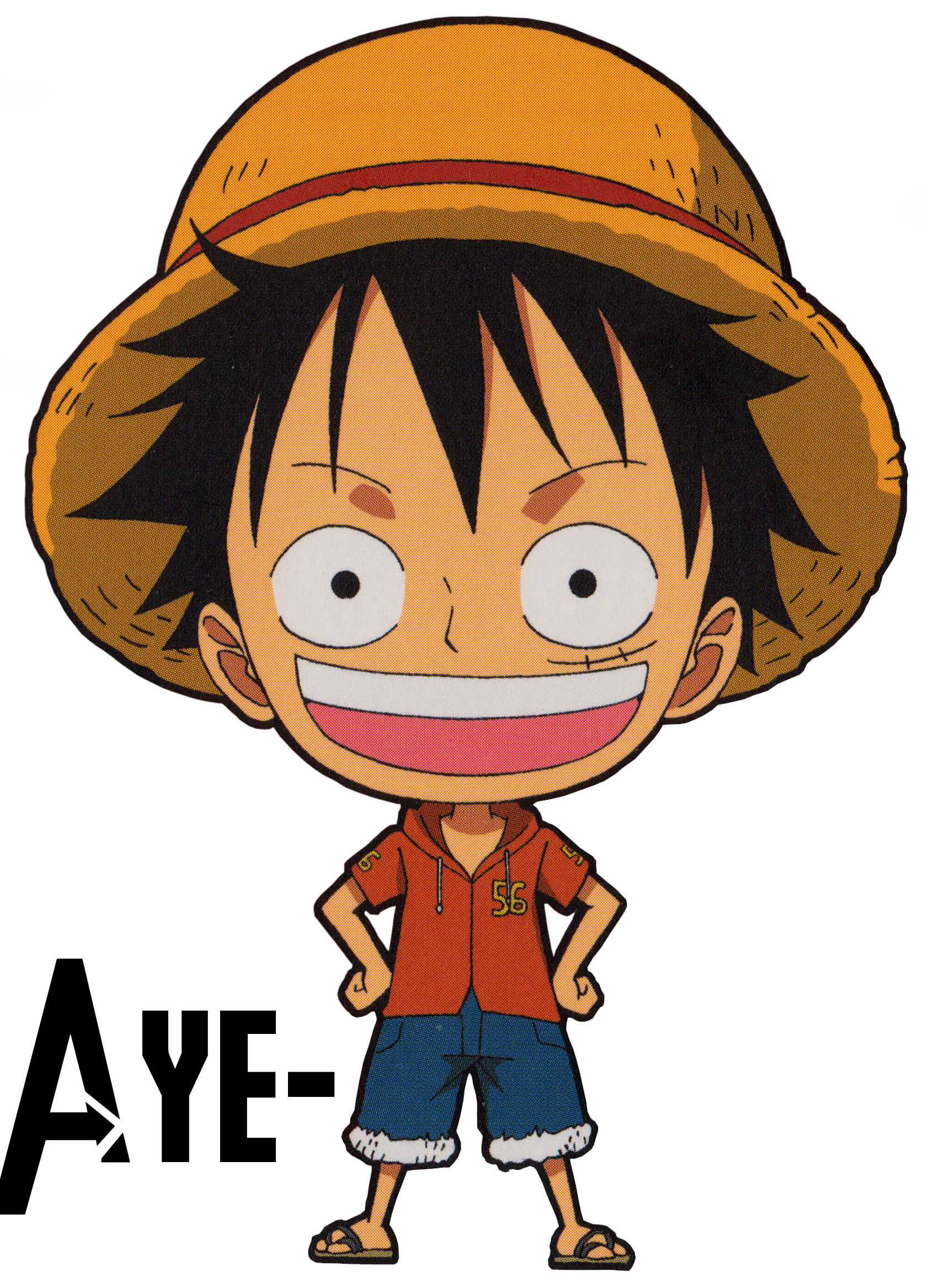 Monkey D Luffy Render 2 by RoronoaRoel on DeviantArt