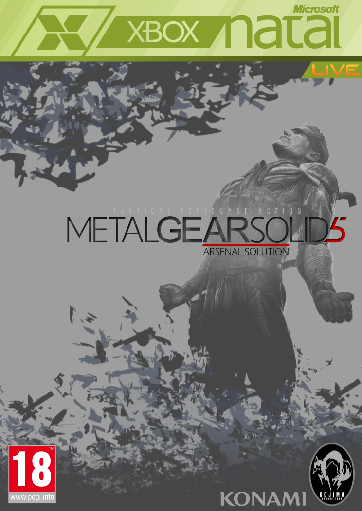 Metal Gear Solid 5 :Xbox: ---Cover Idea--- fanart