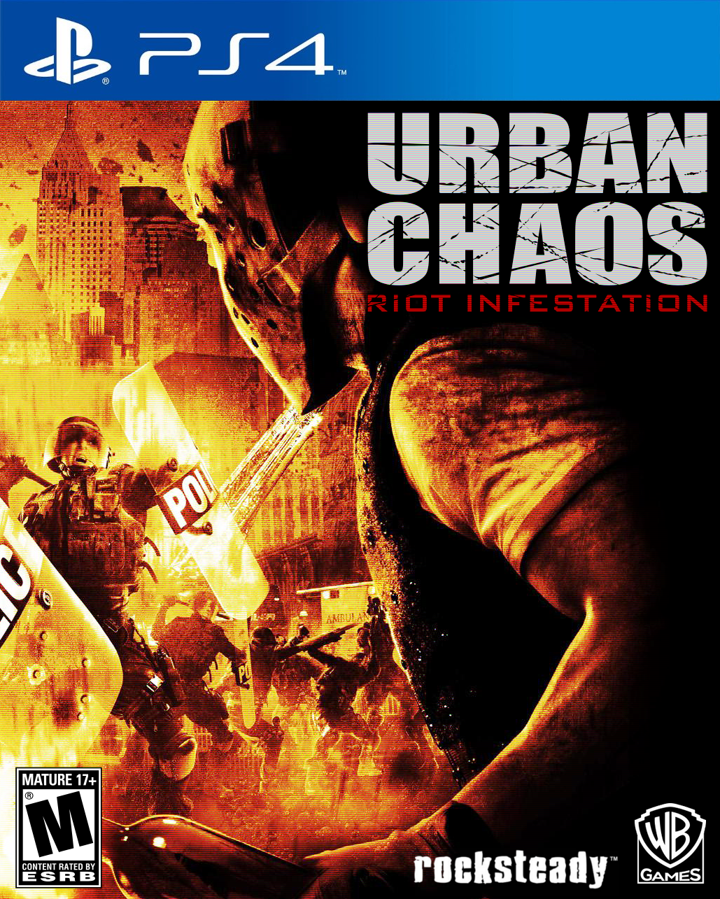 Urban Chaos 2 ---Cover+Logo--- Riot Infestation