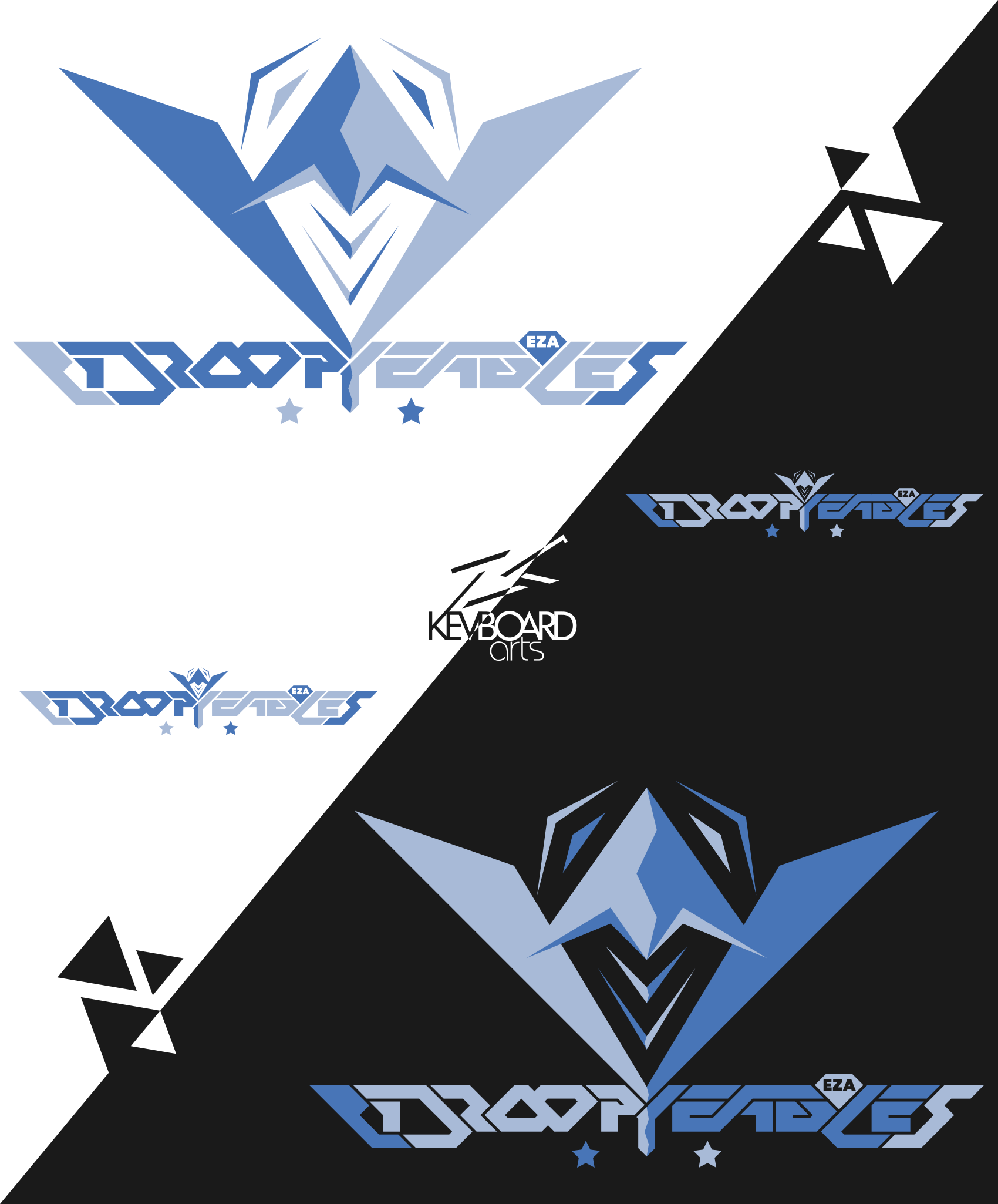 EZA - Prodcast Team Logo - DROOPY EAGLES