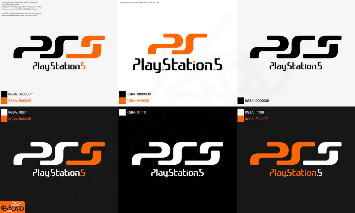PlayStation 5 | Logo Idea | 'PS5' by kevboard on DeviantArt