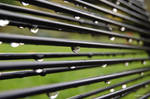raindrops on a chair by stefst13
