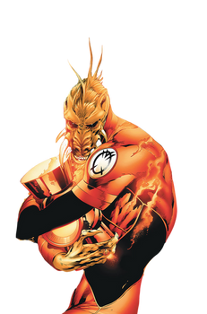 Larfleeze (DC) Render #2