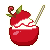 Free icon:  Ice Cream Apple