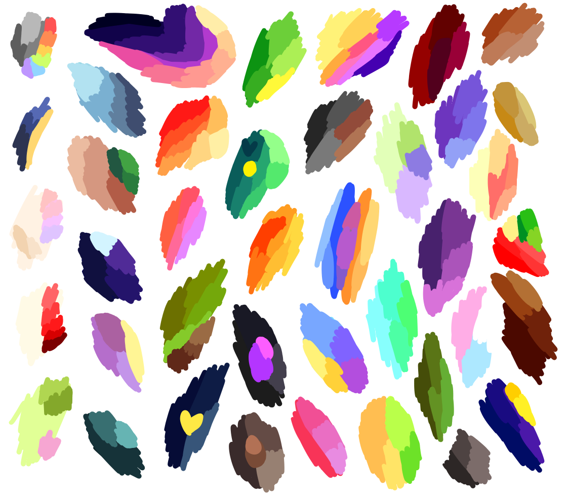 40 Random Color palets by Jellystone7 on DeviantArt