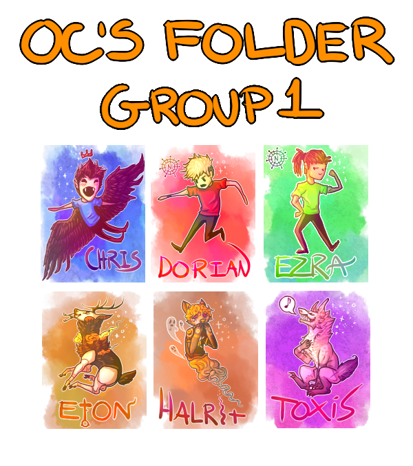 Computer File Folder Oc Oc's Folder, Group 1 by Shincovi on DeviantArt
