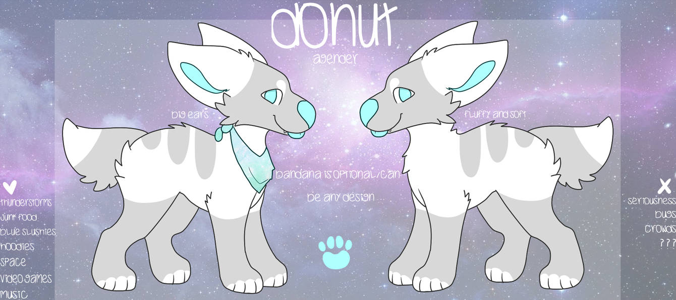 Donut Reference 28: donut reference sheet by sleepyydog on DeviantArt