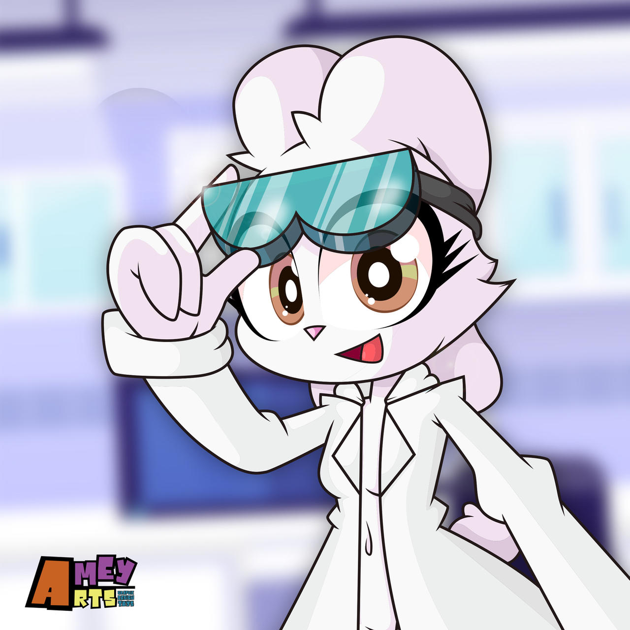 Fanny Lab Fanny laboratorista by AMEY-arts on DeviantArt