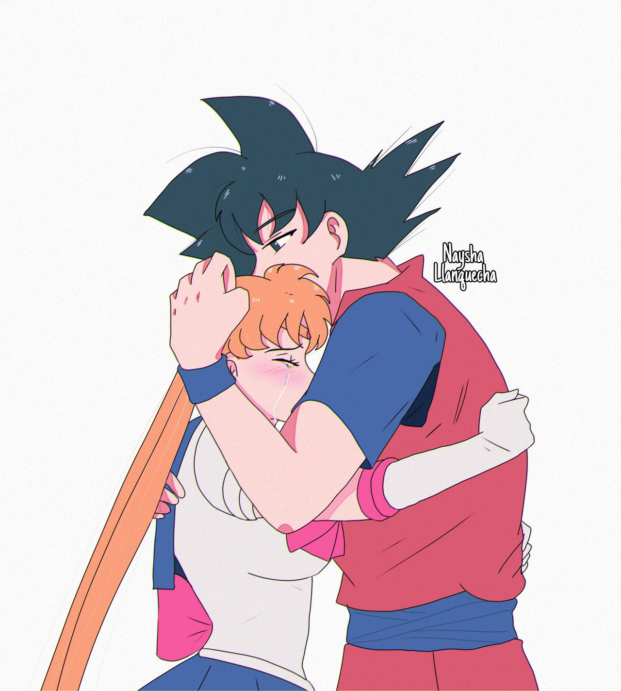 Goku x Sailor Moon by gosaginay on DeviantArt