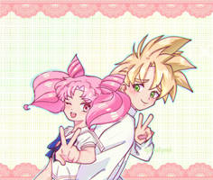 Gohan x Chibiusa