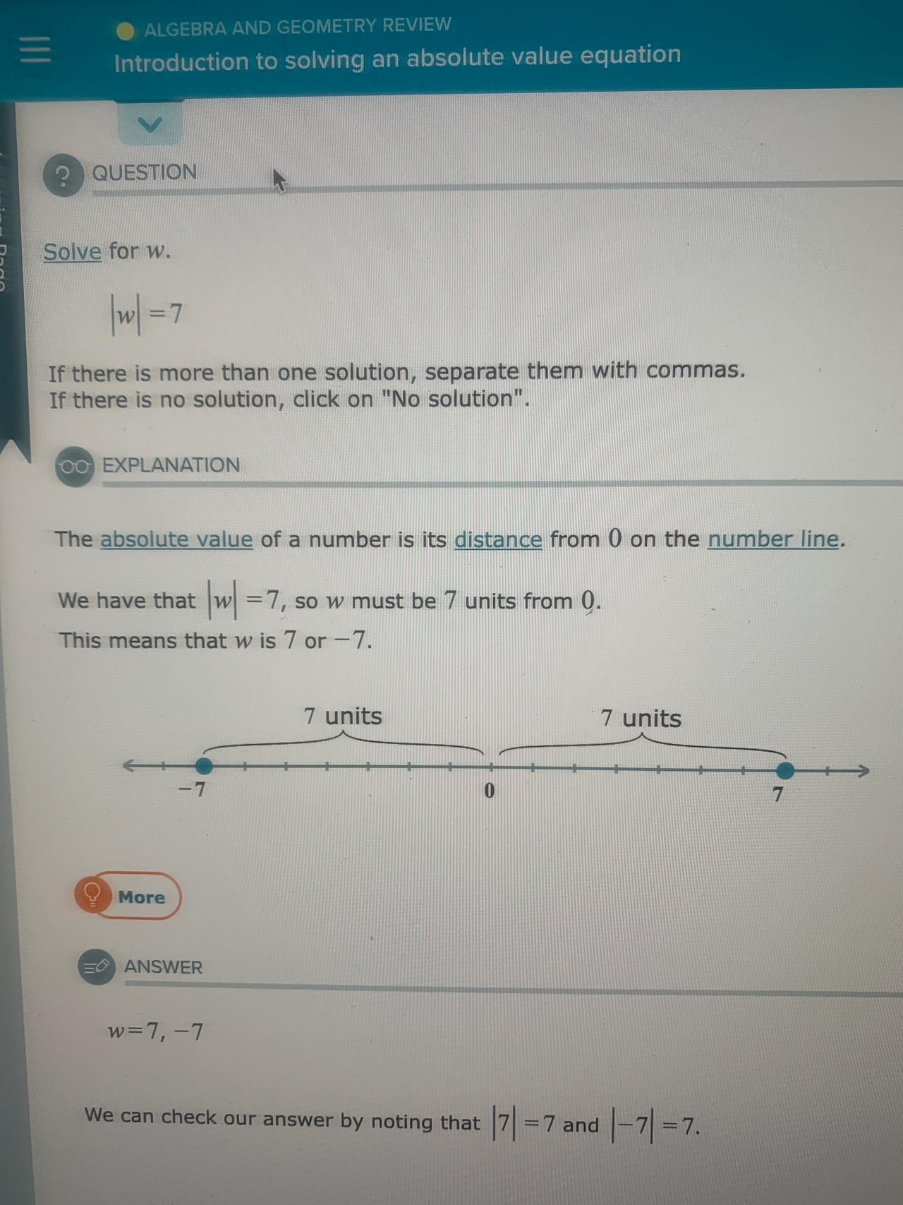 Introducing to solve an absolute value equation by yomamacallsmejeff123 ...