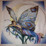 Night Butterfly Fairy Cross Stitch