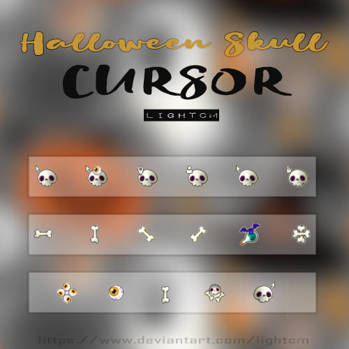 Halloween Skull Cursors Windows by LightCm on DeviantArt