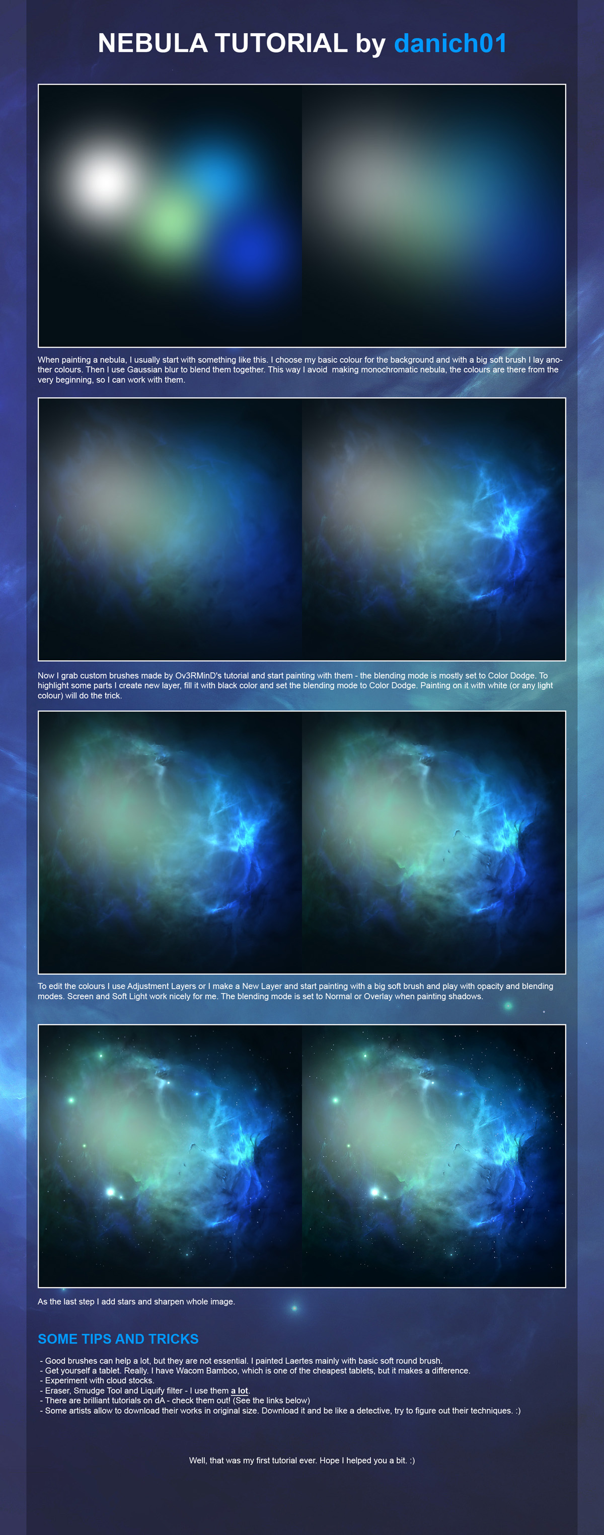 Nebula tutorial by danich01 on DeviantArt
