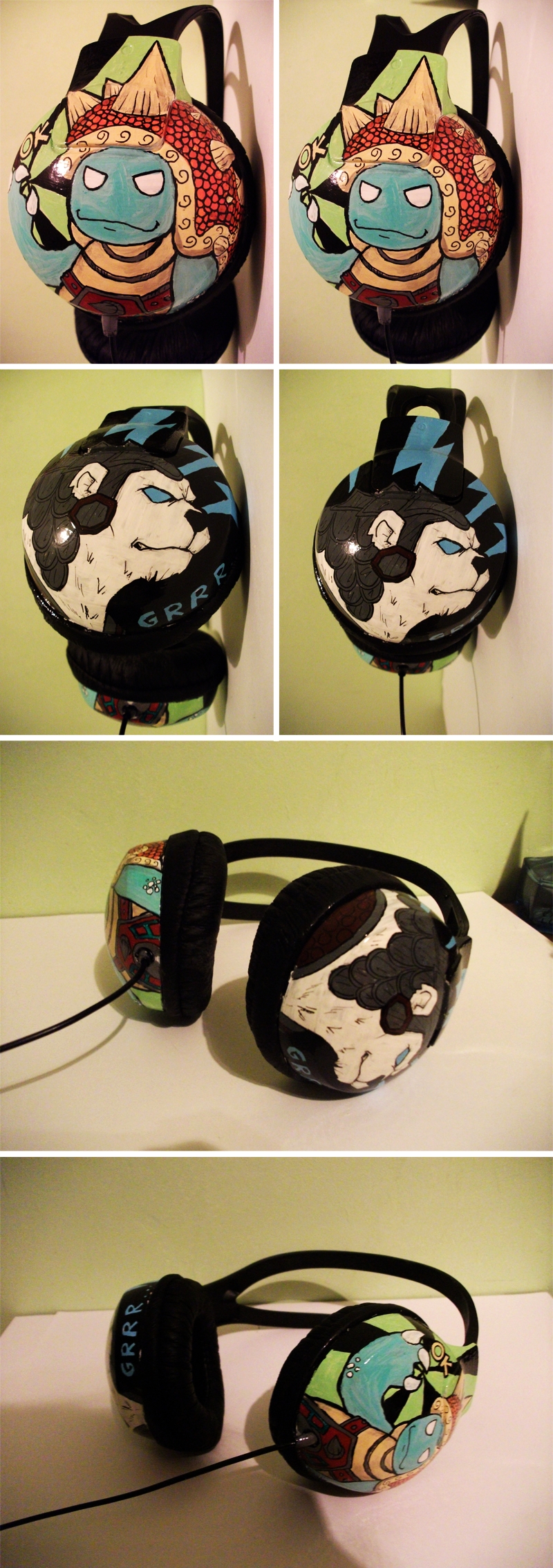 Rammus and Volibear Headphones