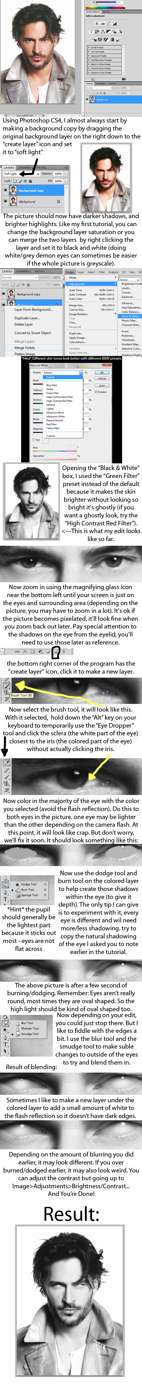 White Demon Eyes Tutorial