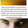 Dark Eyes To Werewolf Eyes Tutorial