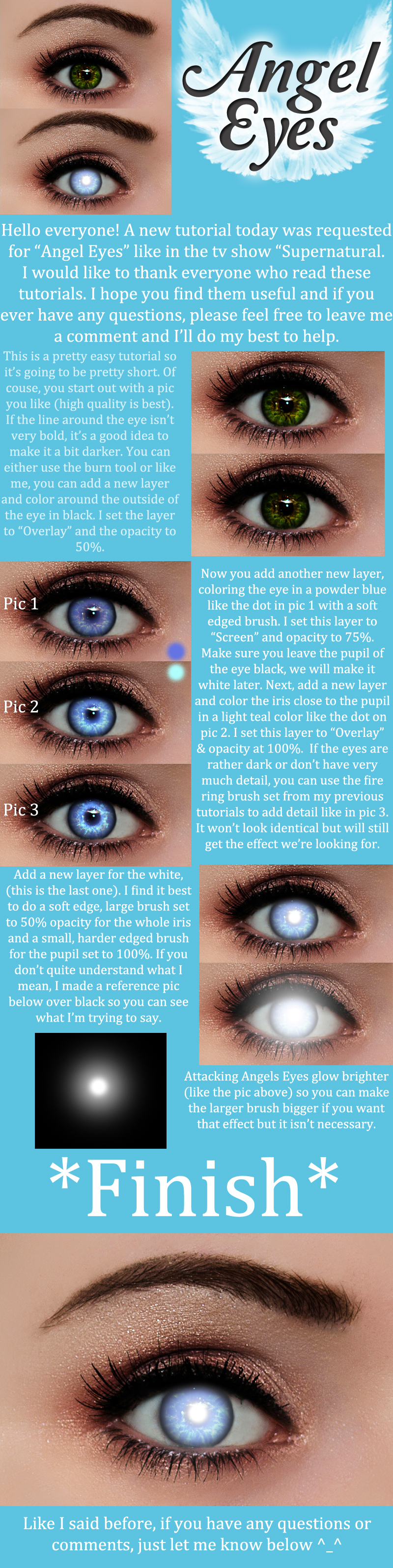 Angel Eyes Tutorial