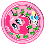 Pinkie Pie sweet button by KennyKlent