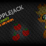 Applejack Wallpaper: typography style