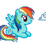 Rainbow Dash Talent - Pixel