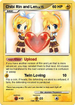 Vocamon: Chibi Rin and Len