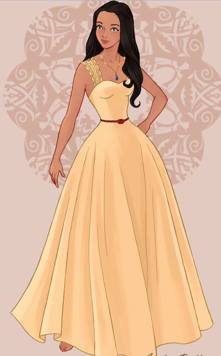 Wedding Dress Design, Pocahontas by 1bookqueen on DeviantArt Wedding Dress Design, Pocahontas by 1bookqueen on DeviantArt