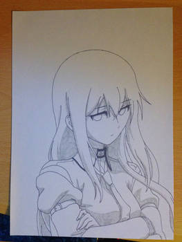 Makise Kurisu Sketch - Final Version