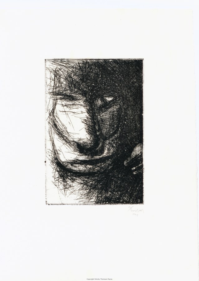 Drypoint Etching - Untitled