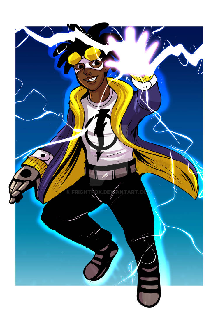 Static Shock by FrightFox on DeviantArt